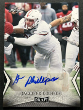 2018 Leaf Draft - Harrison Phillips #BA-HPI Stanford Cardinal - AUTO