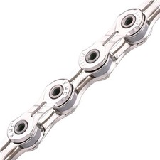 KMC X11SL Waxed Chain - 11-Speed 118 Links Silver