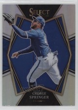 2022 Panini Select Premier Level Holo Silver Prizm George Springer #164 10x0