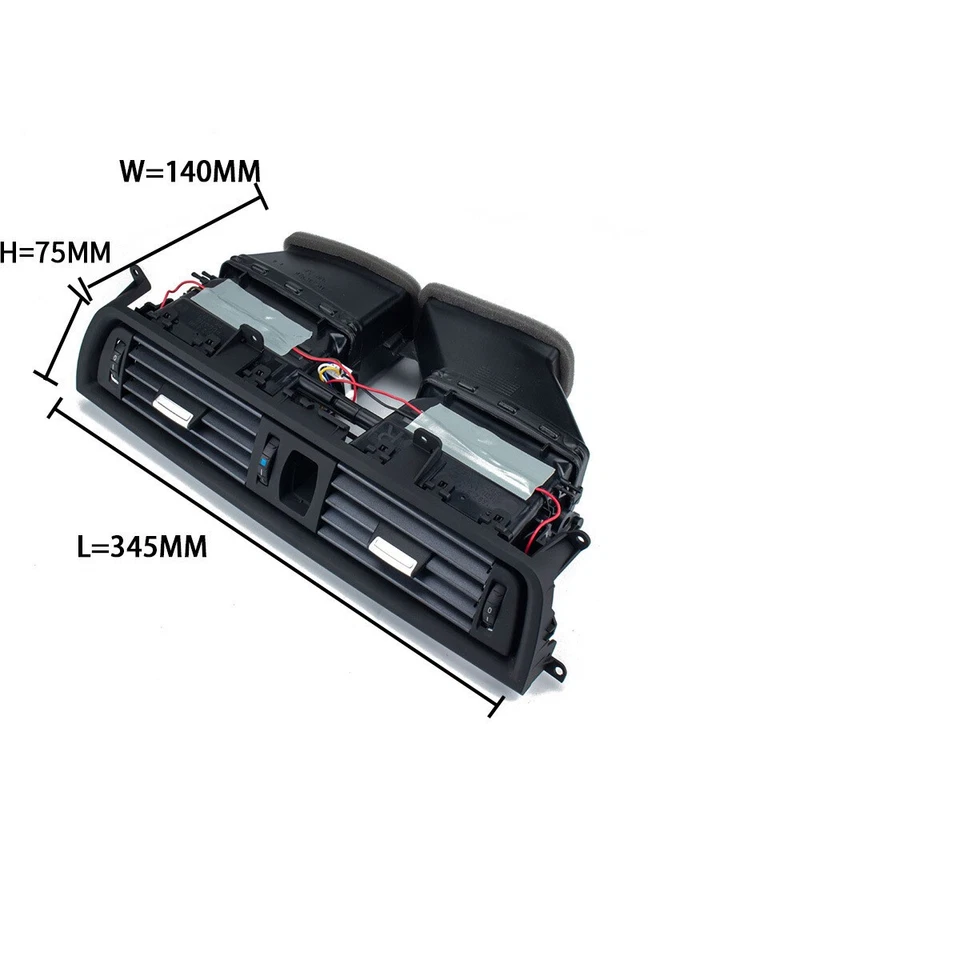 Rejilla de ventilación de aire central calefacción tablero de aire acondicionado para 11-16 BMW F10 528i 535i 550i 64229209136 Foto 2 de 4