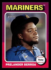 Prelander Berroa 2024 Topps Heritage #424 Seattle Mariners ROOKIE Buy10get5FREE