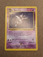 Haunter (21, HP-Crease) - Fossil  on eBay