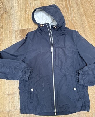 J CREW Penfield Gibson Hudson Wax Jacket unisex  Medium Hooded- Rain Repellant