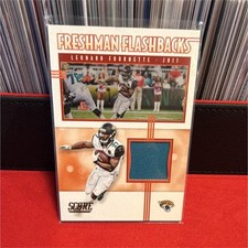 Panini Score Freshman Flashbacks Leonard Fournette Memorabilia Jaguars 2020
