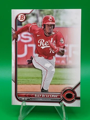 2022 BOWMAN PAPER ELLY DE LA CRUZ BASEBALL #BD-80 PROSPECT REDS