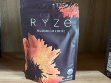 New RYZE Mushroom Coffee Organic Coffee 30 Servings in one Pack - No odor
