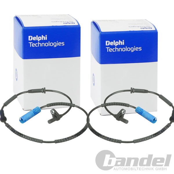 2X Delphi ABS-SENSOREN Hinten Passend FÜR Mini Mini Links+Rechts | SS20554-image