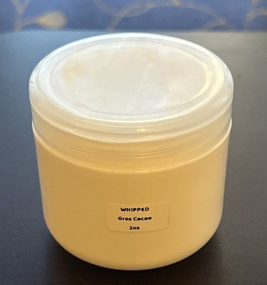 *WHIPPED* AUTHENTIC Gres Cacao / Grés Kakawo (Haitian Cocoa Butter) - 2 Oz
