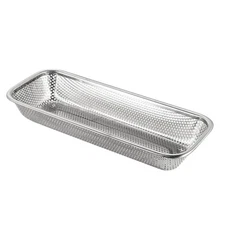 Stainless Steel Utensil Drying Rack Multipurpose Mesh Cutlery Drainer Basket ...