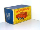 Original E1 new model Box for Lesney Matchbox #63b Alvis Airport Crash Tender