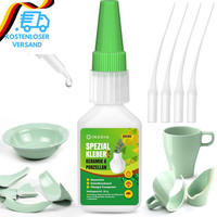 Keramik & Porzellan Kleber Extra Stark Wasserfest – 30G Set Mit Sekundenkleber，