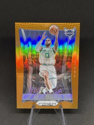 2023-24 Panini Prizm Deca Miles Bridges Orange Prizm /49 #31 Charlotte Hornets