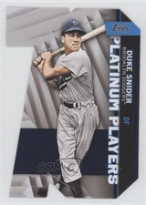 2021 Update Topps Platinum Players Die-Cuts Blue Duke Snider #PDC-60 HOF 2f9