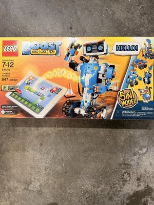 LEGO BOOST 17101 Creative Toolbox 847pc App-Controlled Complete Set Box