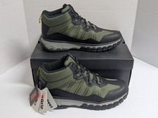 Bass Outdoor Men's Peak Webbing Hiker Mid Ankle Boot Size 10 Bdry Tech WR New