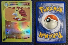 Sandslash 93/144 Reverse Holo Skyridge 2003 Pokemon Card E-Reader