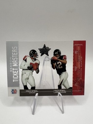 2004 Leaf Rookies & Stars - Ticket Masters Michael Vick, Michael Jenkins/750