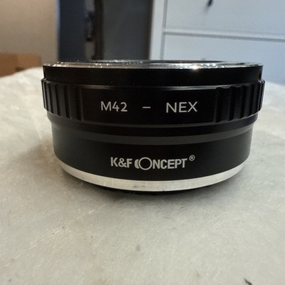 K&F Concept Adapter mark II for M42 Screw Lens to Sony E-Mount Camera A7C a7R2