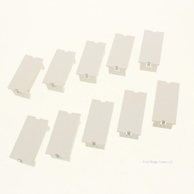 Wiremold 2A-BL-WH White 2A Blank Inserts for Activate Connectivity 10pcs