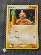 Baltoy 43/106 - ex Emerald Stamped Reverse Holo Pokemon TCG NM Yuka Morii