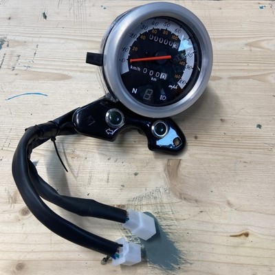 Speedometer Speedo Instrument Sinnis Cafe Trackstar Scrambler Mutt Mongrel