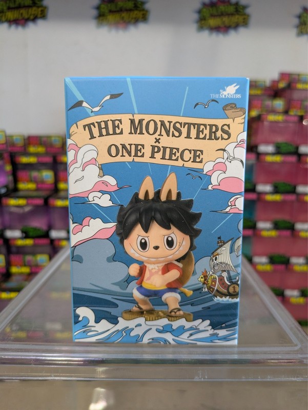 Popmart The monsters labubu × One Piece Series Figures blind box SEALED