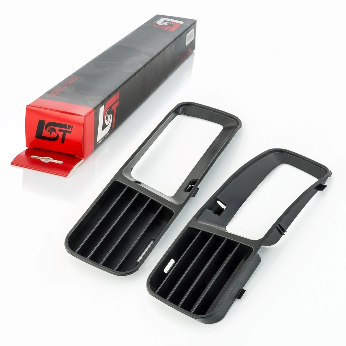 Fog Light Blends Bumper Guard Grille Left Right for VW Caddy II