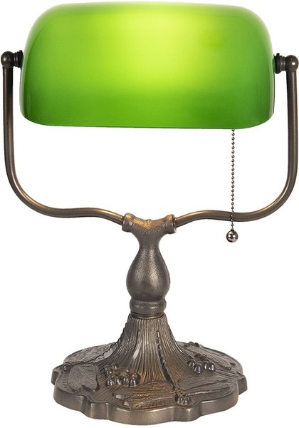 Schreibtischlampe Tiffany 27X20X36 Cm E27/Max 1X60W Lumilamp 5LL-1144GR-image