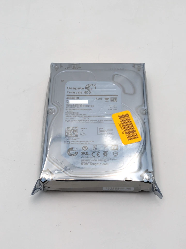 Seagate Terascale ST4000NC001 4TB 3.5" SATA Internal Bare Hard Drive HDD - Image 3 of 4