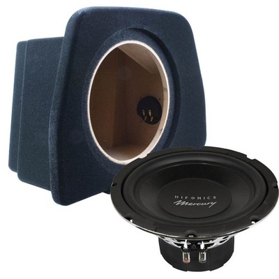 Subwoofer für Audi A4 B8 Limousine Hifonics Mercury MRW-104 25cm Bass + Gehäuse