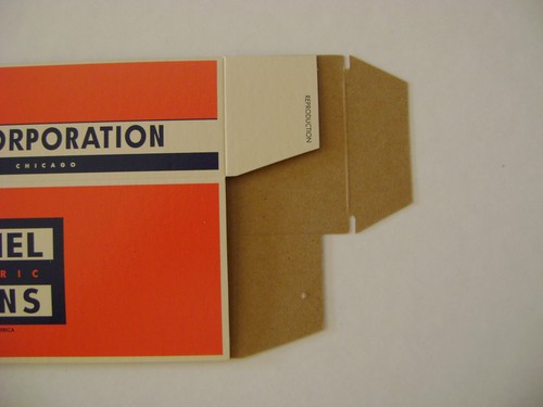 Lionel 2671W Tender Licensed Reproduction Box w/Corrugated Insert - Picture 3 of 4