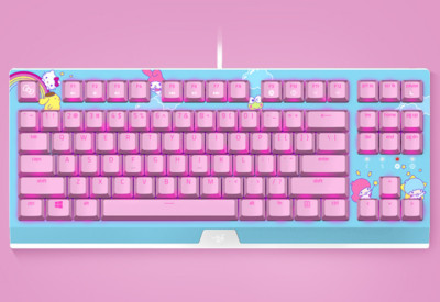 Razer x Sanrio Hello Kitty¹ Limited Edition Mechanical Keyboard Gaming 87 Keys