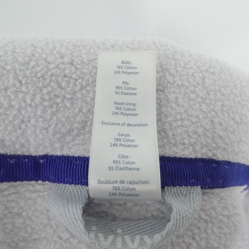 Ivivva Lululemon Hoodie Girls 8 Purple Floral Jacket Full Zip Pockets Athleisure - Picture 11 of 11