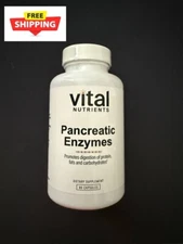 Vegan Pancreatic Enzymes, 90 Capsules Exp 03/27