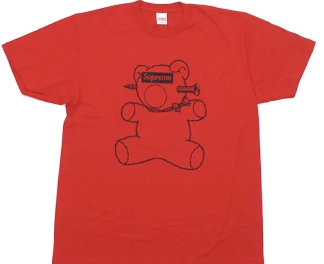 Supreme Undercover Bear Tee Red Medium Used