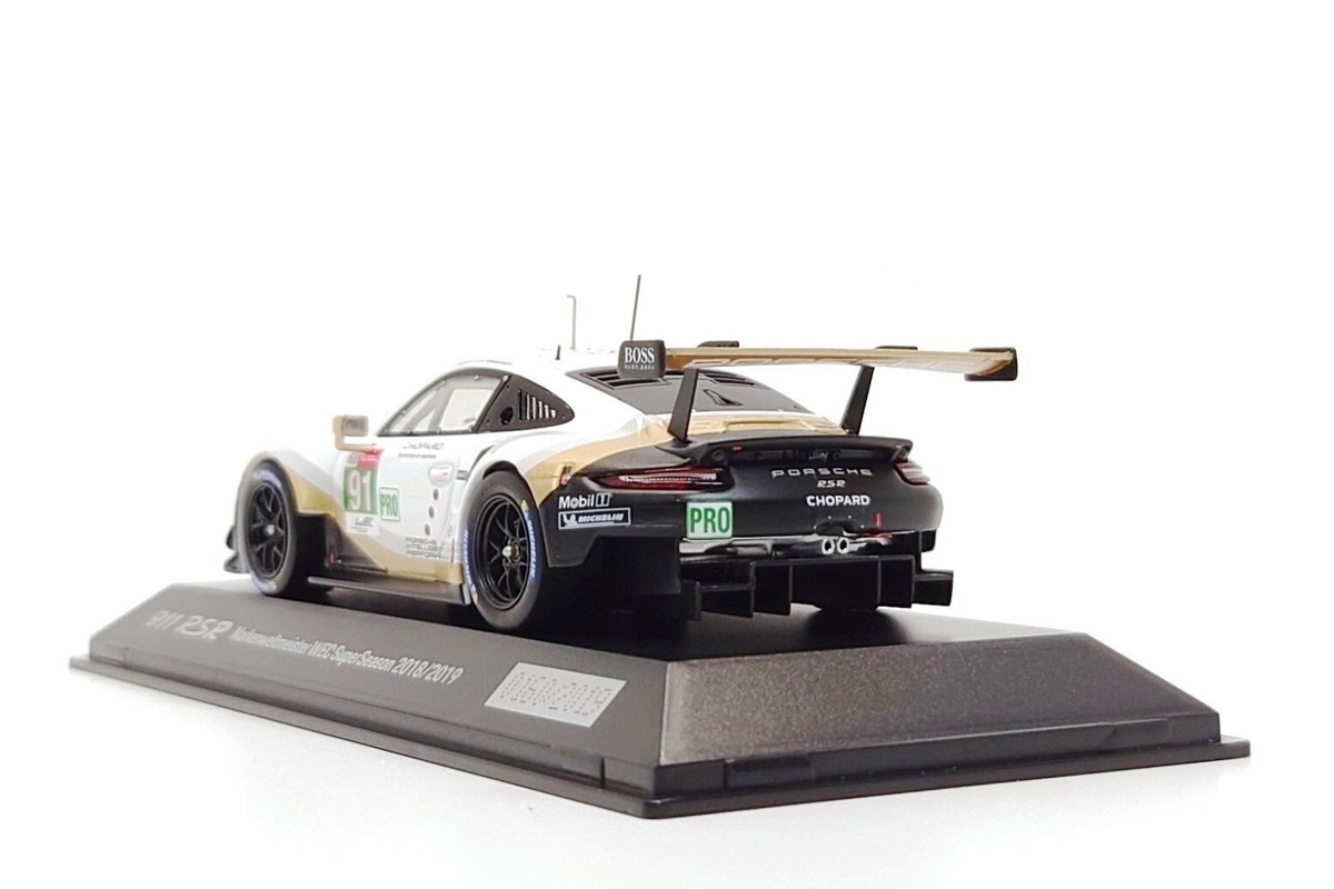 Spark 1:43 Porsche 911 RSR #91 World Champion WEC Super Season
