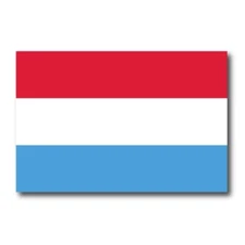 Luxembourg Flag Car Magnet Decal - 4 x 6 Heavy Duty for Car Truck SUV