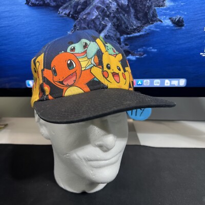 Pokemon Pikachu Bulbasaur Charmander and Squirtle Snapback
