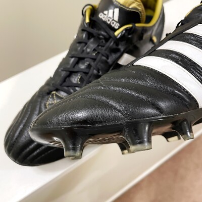 ADIDAS ADIPURE FG EA LEGENDS * GX0218 * 9.5 US * BLACK/GOLD