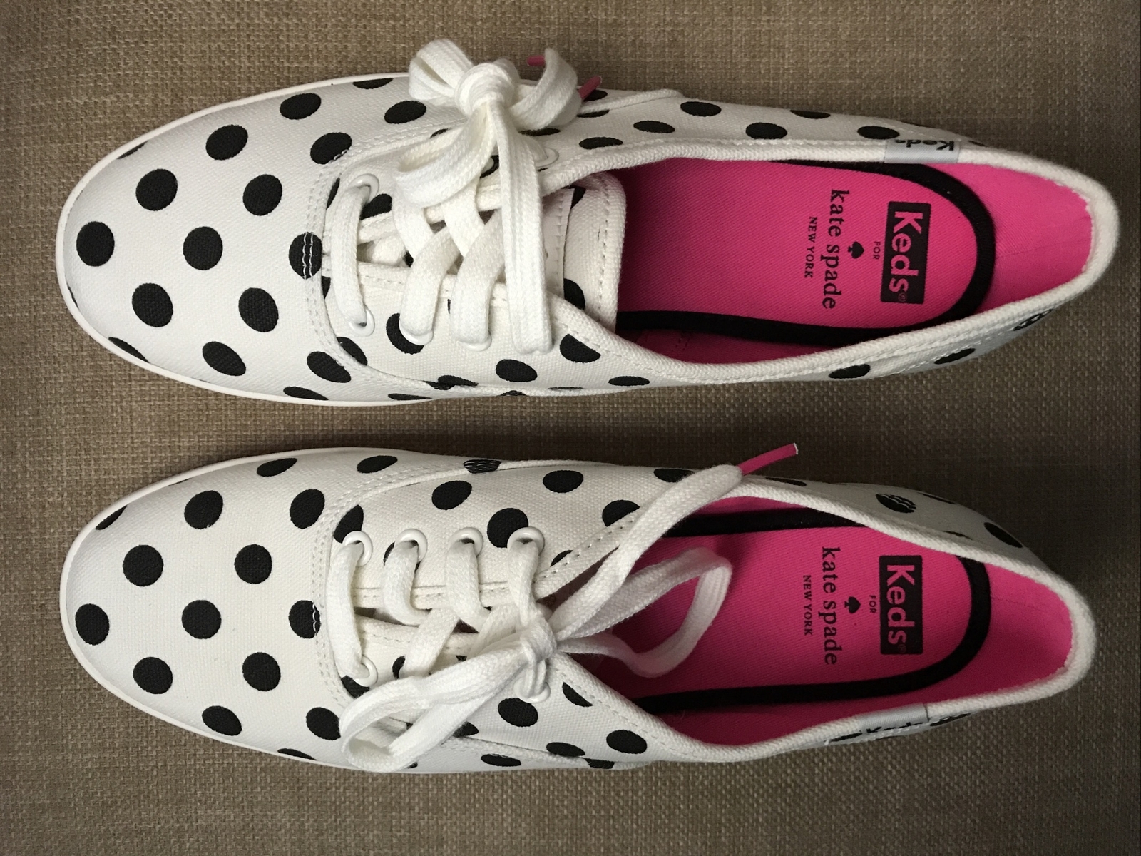 Ked’s Kate Spade Classic Black White Polka Dot Women’… Gem