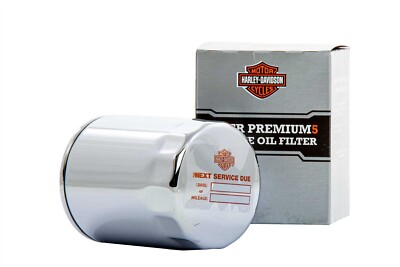 Harley-Davidson Ölfilter - Millwaukee Eight - Chrom