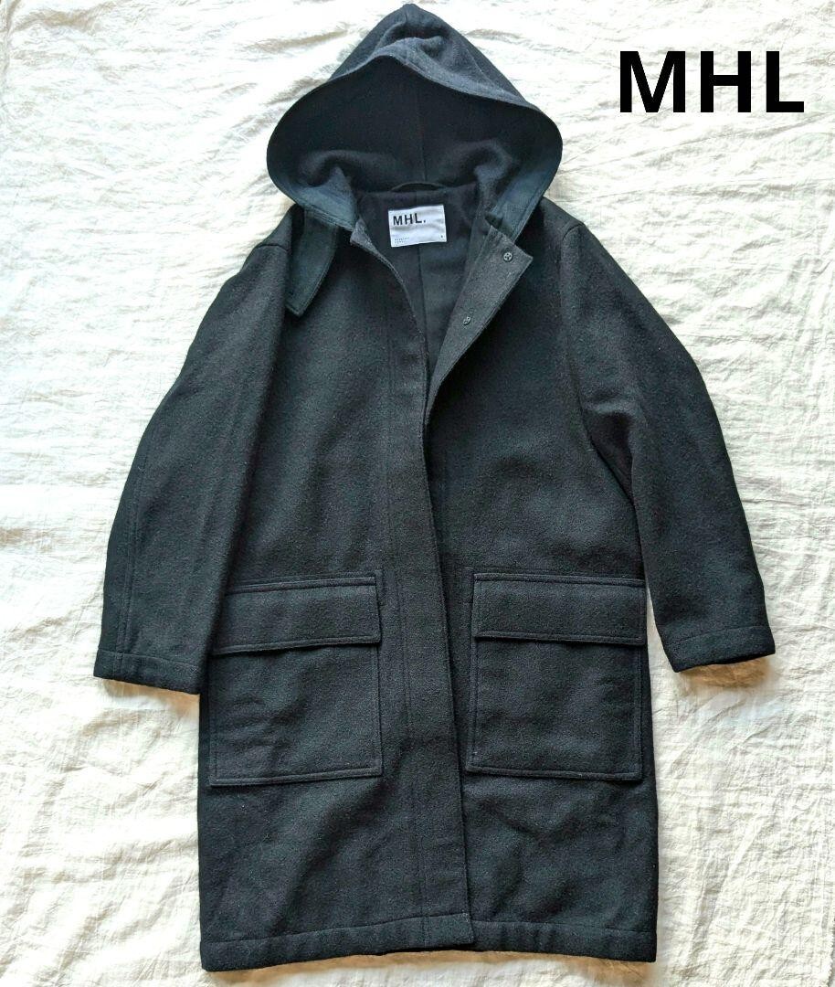 【Y】［美品] 22AW MHL. /WOOL MELTON COAT Margaret Howell MHL Wool Melton Coat Dark Blue JAPAN | eBay