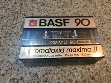 BASF 90 Chromdioxid Maxima II CR M Germany TYPE II Cassette Tape SEALED