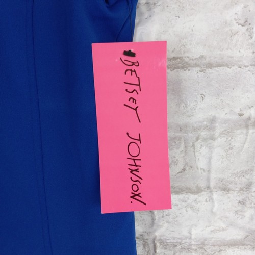 Betsey Johnson Dress Womens 14 Blue Classic Business Career Minimalist - Picture 7 of 12