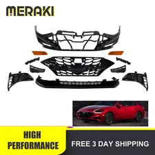 For 2020 2021 2022 2023 Hyundai Sonata SEL Front Bumper Cover Kit W/Sensor Holes