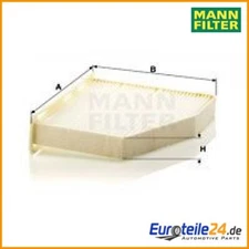 Filter, cabin air Mann filter CU2939 for VW Passat CC