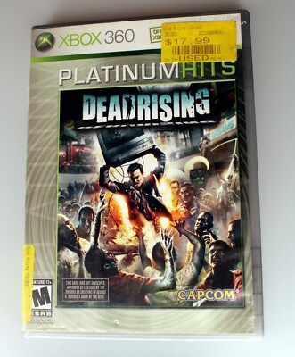 Dead Rising Platinum Hits (Microsoft Xbox 360, 2006) Tested & Works