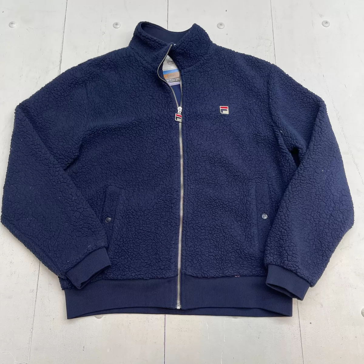 Fila sherpa full zip jacket cheap