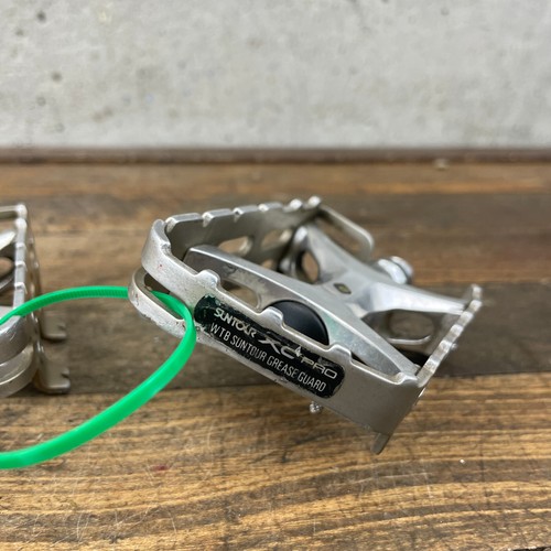 Suntour XC Pro Pedals Grease Guard 9/16 Vintage Mountain Bike ATB MTB Race A2 - Picture 2 of 14