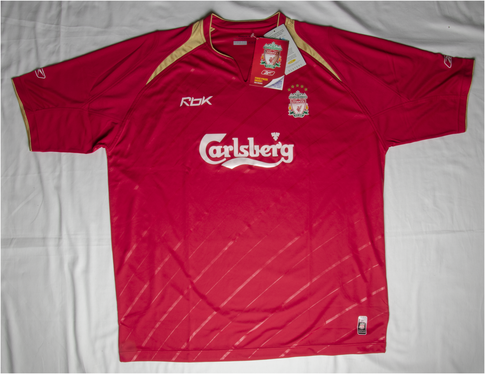 maglietta termica reebok